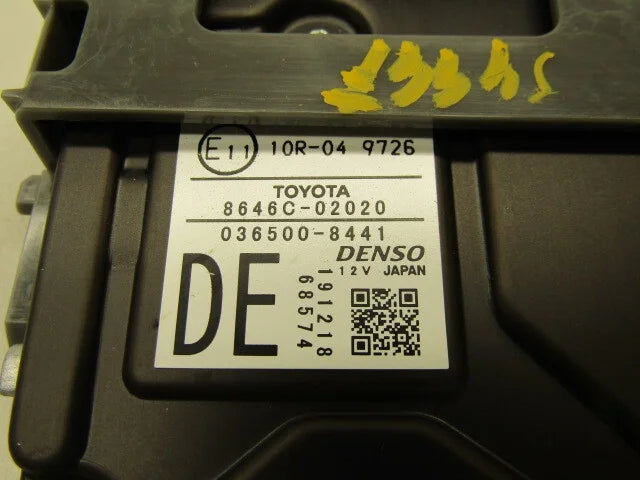 Pre-Owned 2019 2020 2021 2022 Toyota Corolla Lane Departure Warning Camera OEM LKQ (Good)