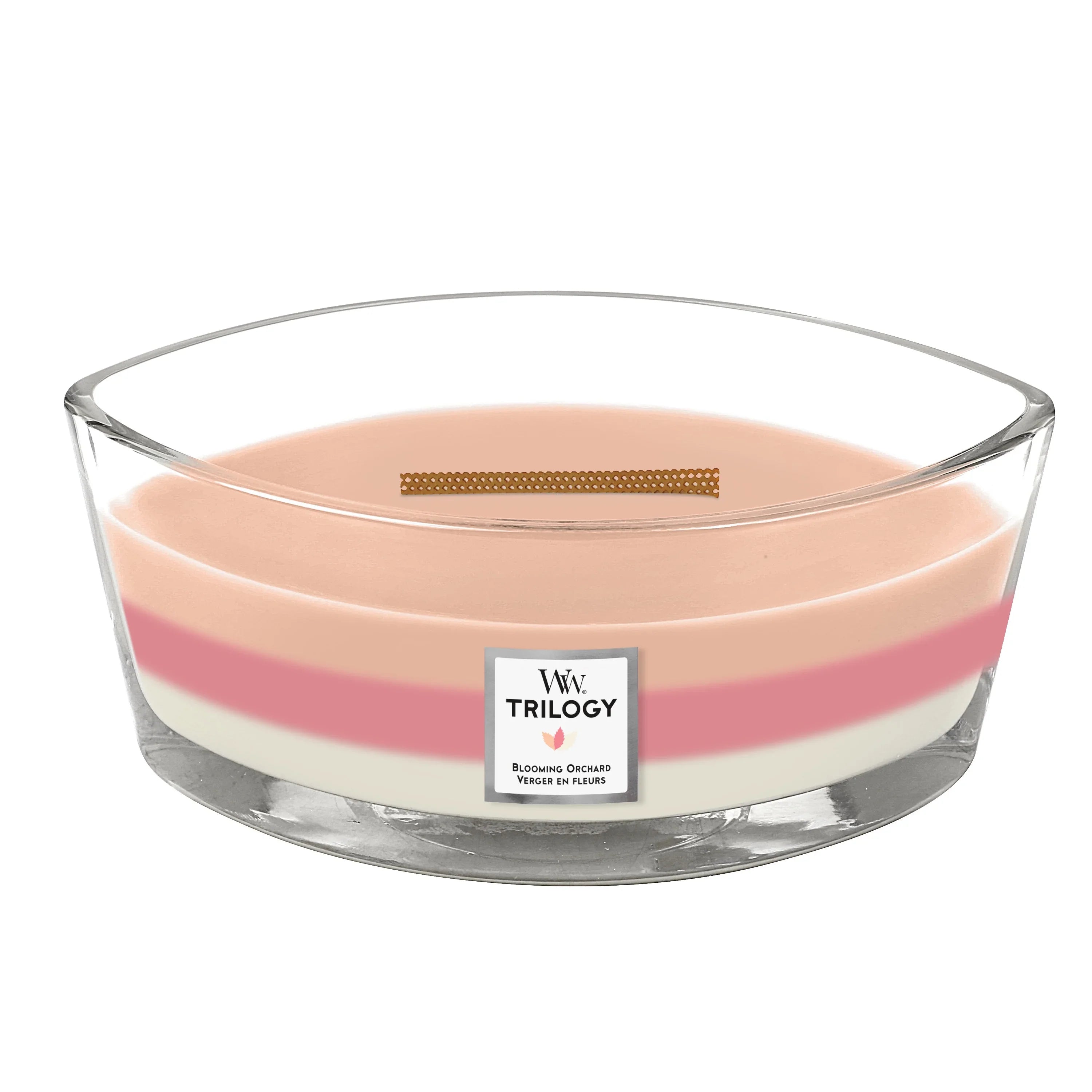 WoodWick Blooming Orchard Trilogy - Ellipse Candle