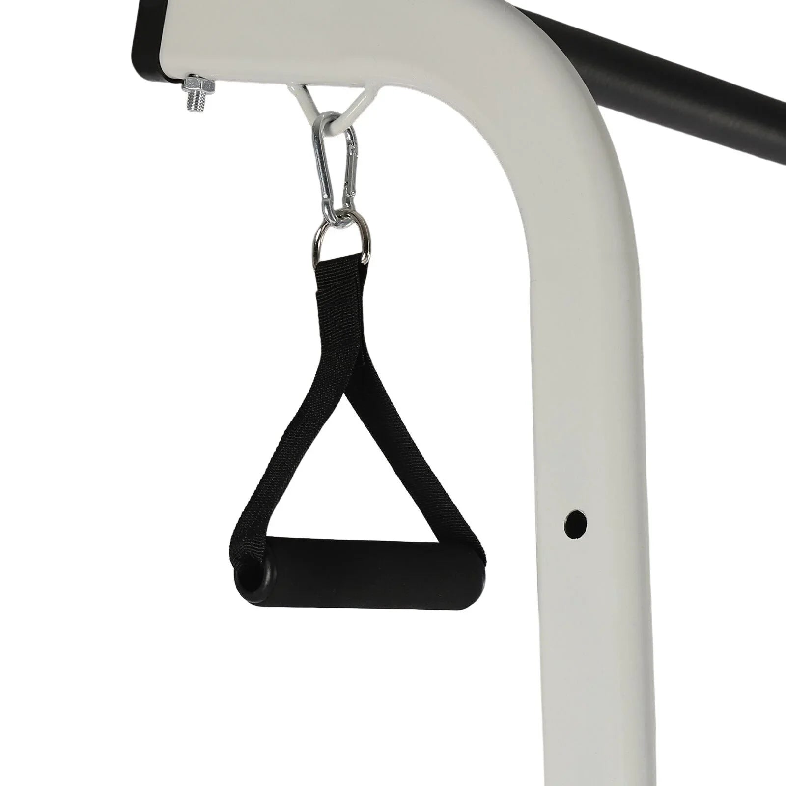 Home Gym Power Tower Dip Station Chin Up Bar Power Tower Pull Push Home Gym Black Adjustable Height
