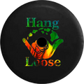 2018 2019 Wrangler JL Backup Camera Hang Loose Hawaiian Islands Tiedye Spare Tire Cover for Jeep RV 33 Inch