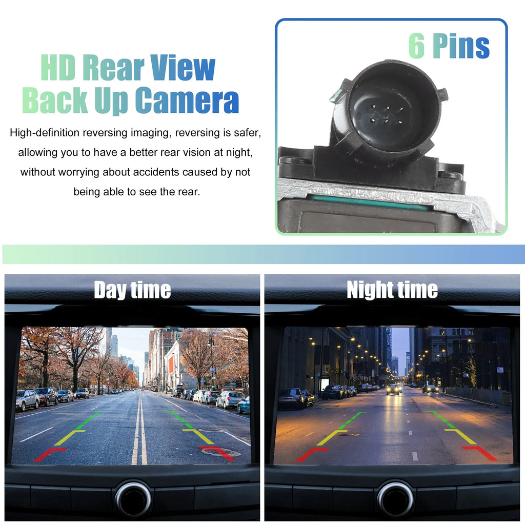 Unique Bargains Unique Bargain Car Rear View Camera No.68137943AF/68137943AG/68137943AH for Jeep Grand Cherokee 2014 2015