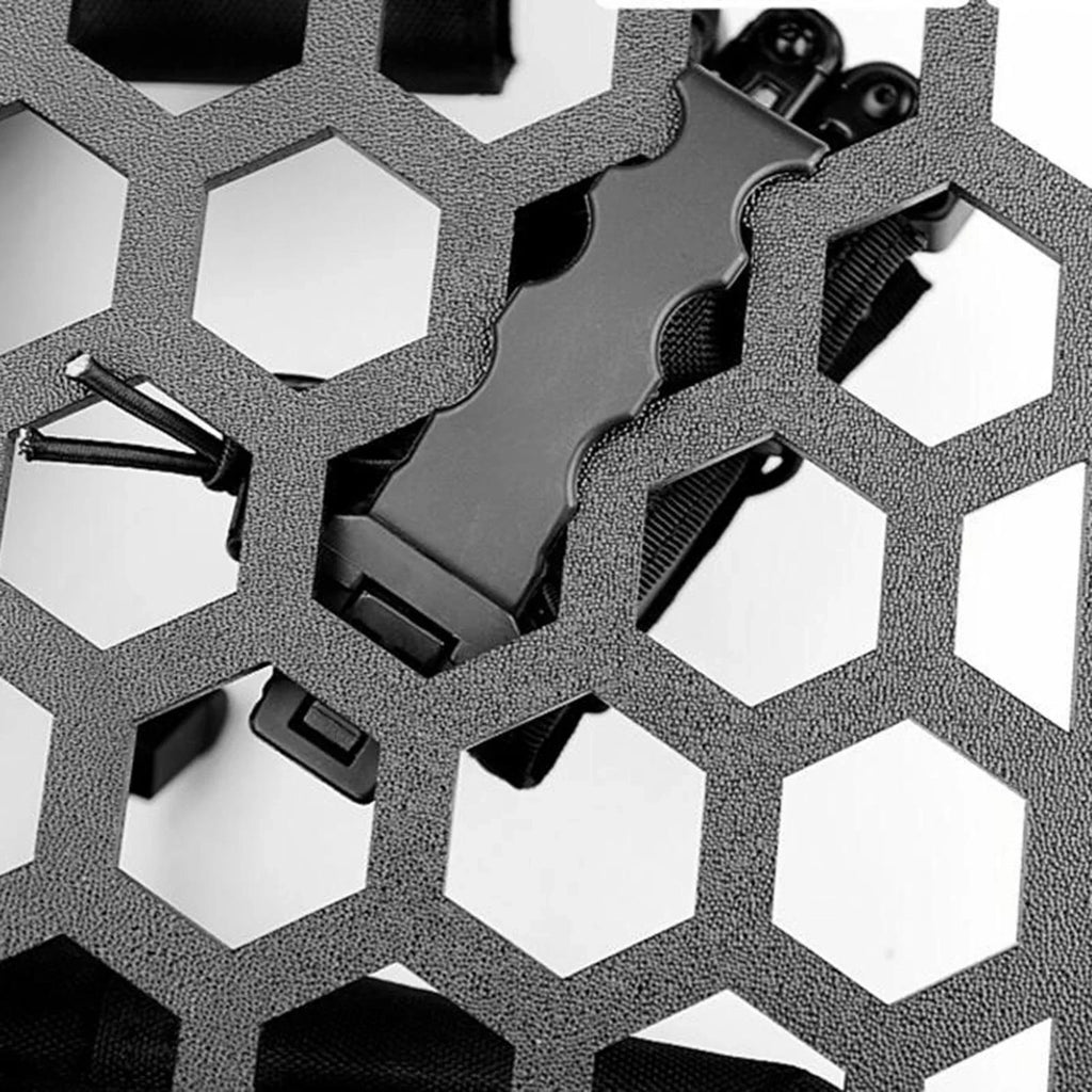 AMLESO Molle Panel for Vehicles Auto Seat Panel Car Interior Accessories Durable Seat Back Organizer for Automotive Attachments