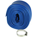Poolmaster Heavy Duty Backwash Filter Swimming Pool Cleaning Hose with Stainless Steel Clamp, 1 1/2-Inches by 50-Feet
