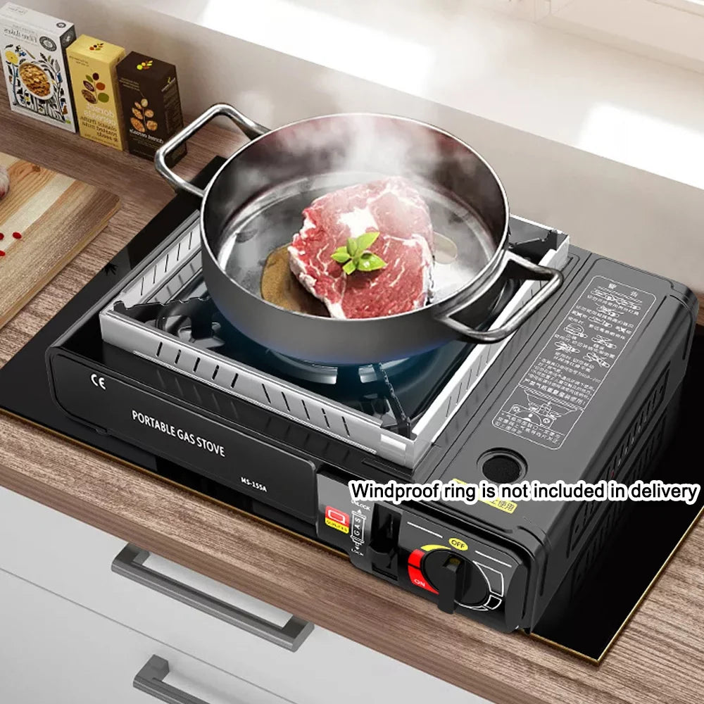 Shinysix Outdoor furnace,Portable Burner Butanes Stove 2.9KW Outdoor 2.9KW Outdoor Pincnic Outdoor Pincnic Barbecue Butanes Stove 2.9KW Cassette Stove PAPAPI mewmewcat LAOSHE