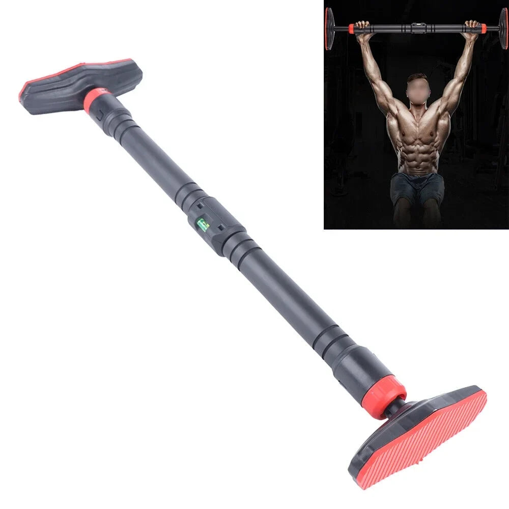 ZhdnBhnos Pull Up Horizontal Bar Heavy Duty Doorway Fitness Bar Home Gym Chin Up Bar Adjustable 28.74-41.34inch