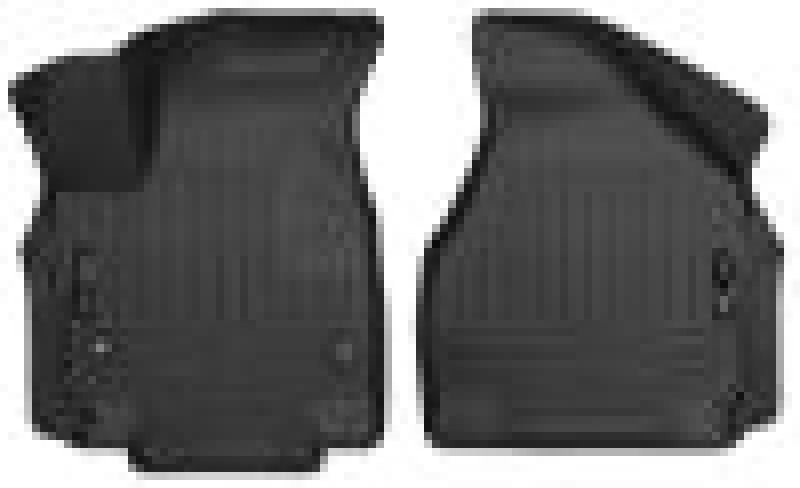 Husky by RealTruck Weatherbeater Series Front Floor Liners Black Front Row Compatible with select: 2017-2021 Chrysler Pacifica Touring L, 2023 Chrysler Pacifica