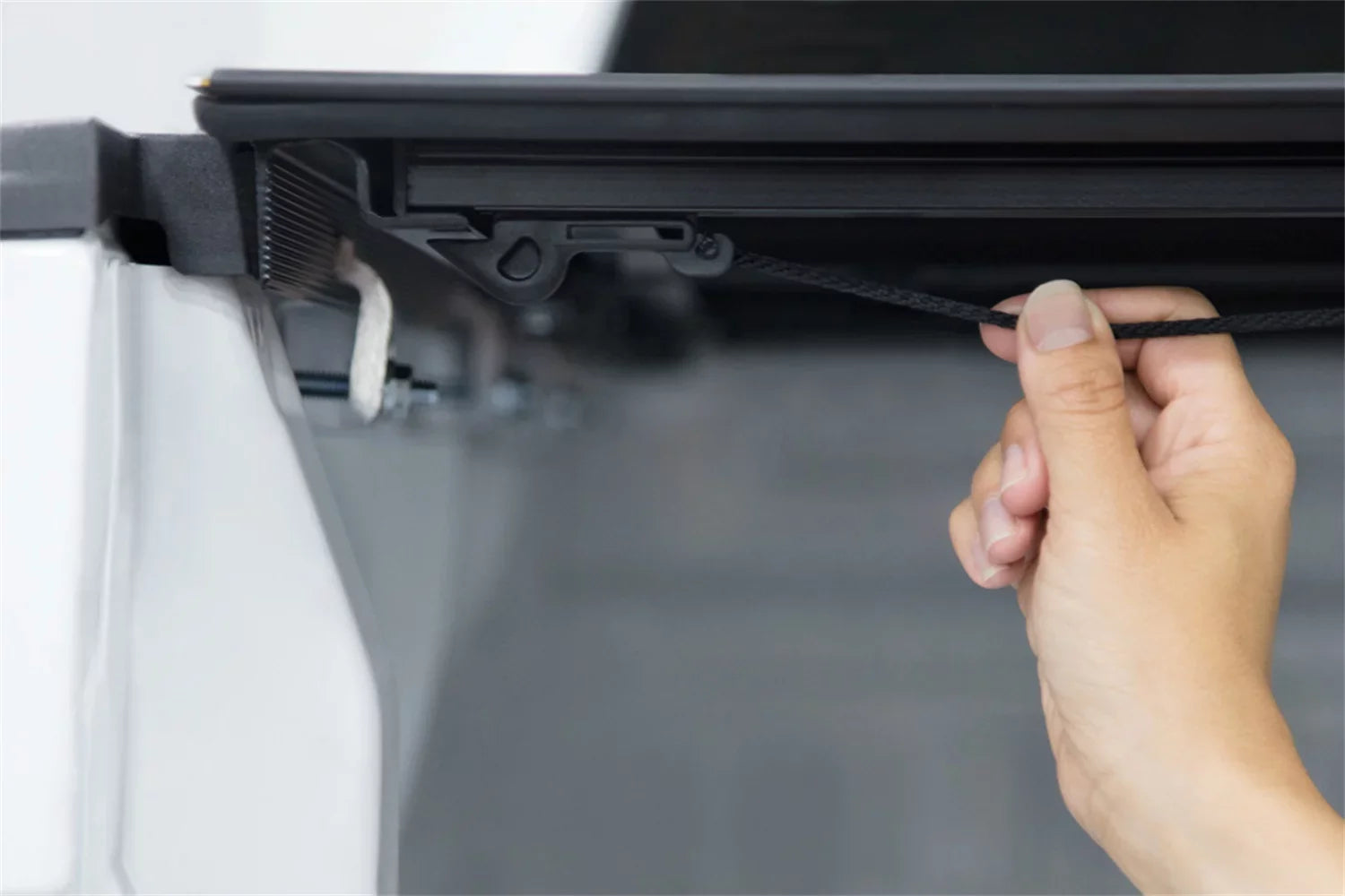 Access Cover Lomax Professional Series Hard Folding Cover AGR-B0040079 Fits select: 2013-2021 RAM 1500, 2012 DODGE RAM 1500