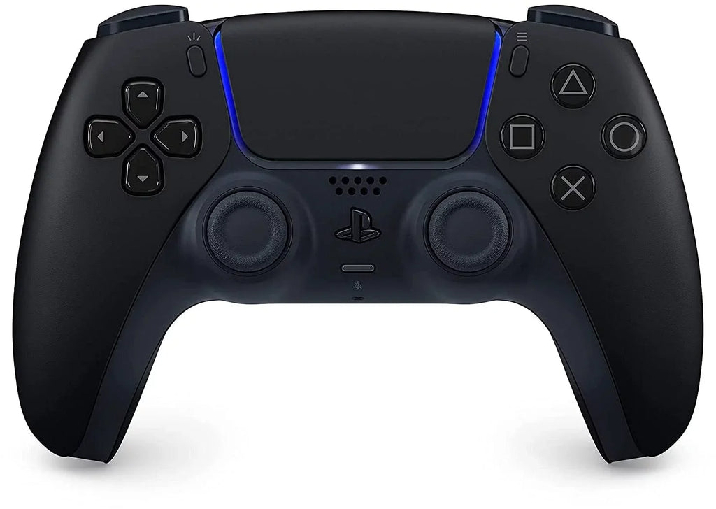 Playstation 5 Disc Version ( PS5 Disc) with Midnight Black Extra Controller, Destruction Allstars and Microfiber Cleaning Cloth Bundle