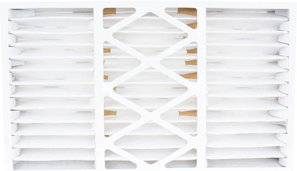Filterbuy 16x25x5 MERV 8 Pleated HVAC AC Furnace Air Filters for Trion Air Bear 255649-105 (4-Pack)