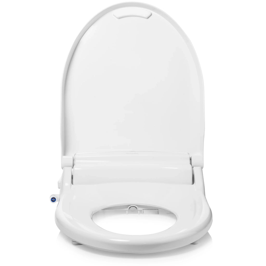 Brondell Swash DR802 Advanced Bidet Toilet Seat with Remote Control, Round White