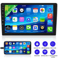 2022 Android 10.1 Inch Touch Screen Double Din GPS Navigate Car Stereo Radio With Bluetooth FM, Mirror Link, Backup Camera(2+16GB)