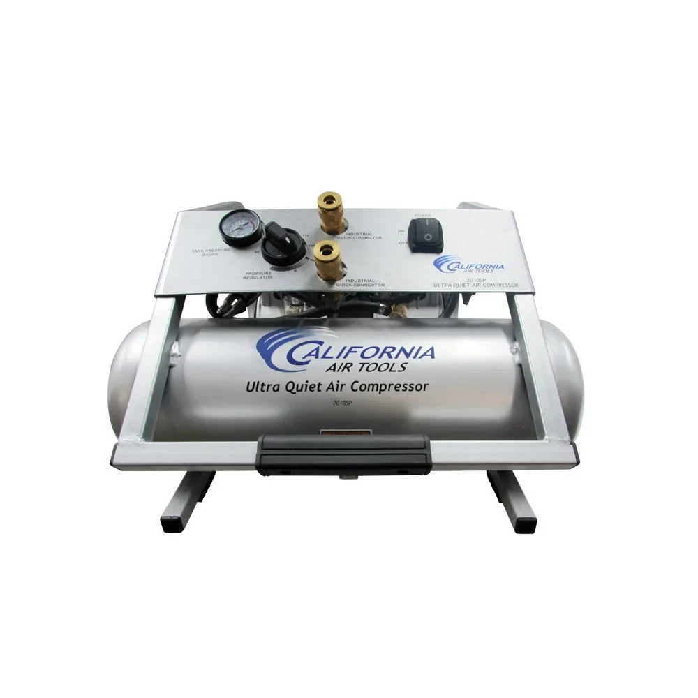 California Air Tools CAT-2010SP 1  2 Gallon Ultra Quiet and Oil-Free Stationary Air Compressor