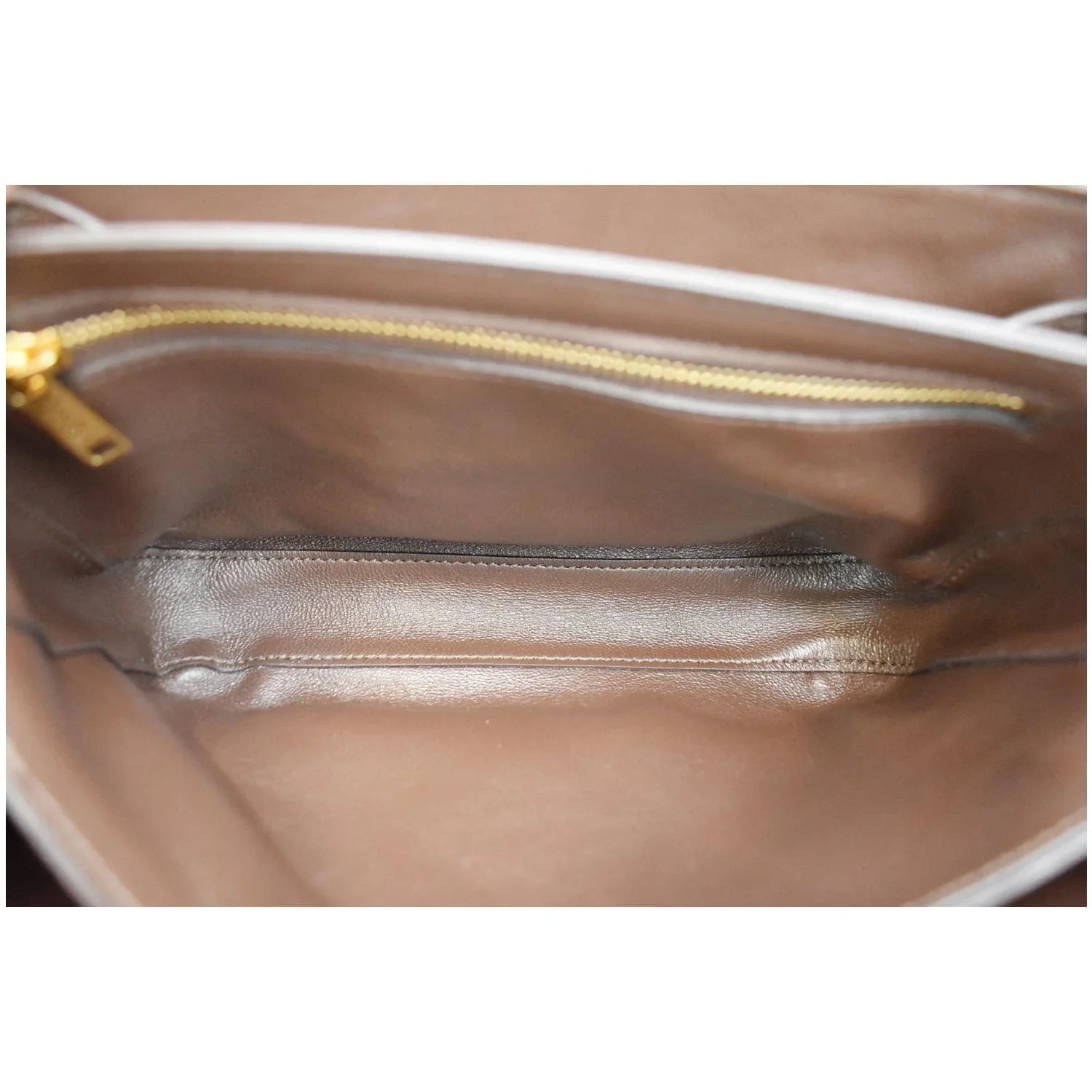 Pre-owned CELINE Medium C Quilted Leather Crossbody Bag Khaki