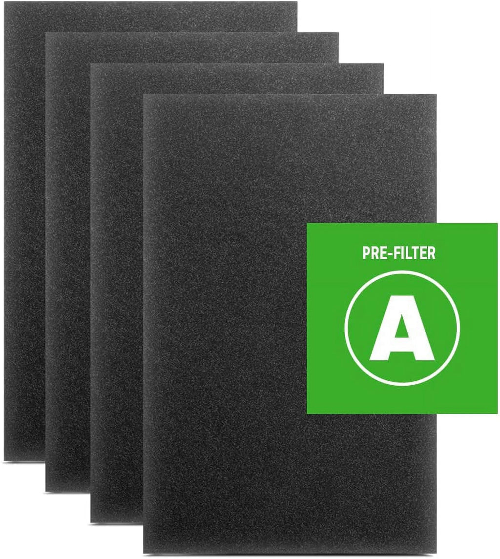 Honeywell HRF-A300 Pre-Cut Carbon Pre-filter for Air Purifiers A5300 & A300, 4-Pk. - Quantity 12