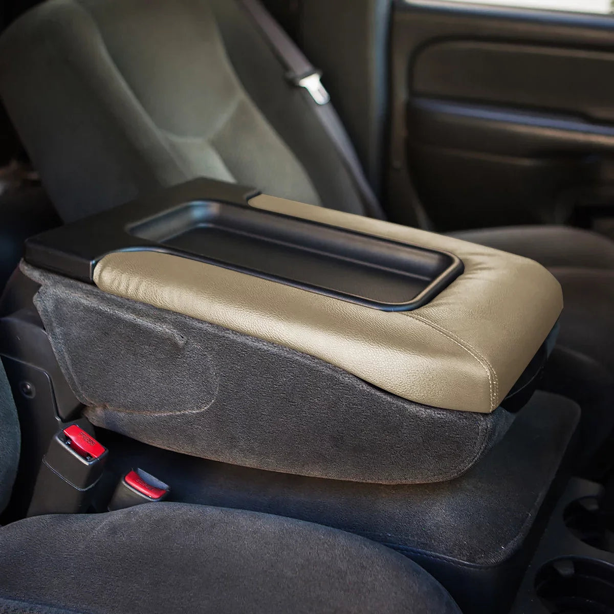 For 2001 to 2007 Silverado Sierra Escalade Pickup Truck Beige Armrest Center Console Lid Repair Kit Assembly 02 03 04 05 06