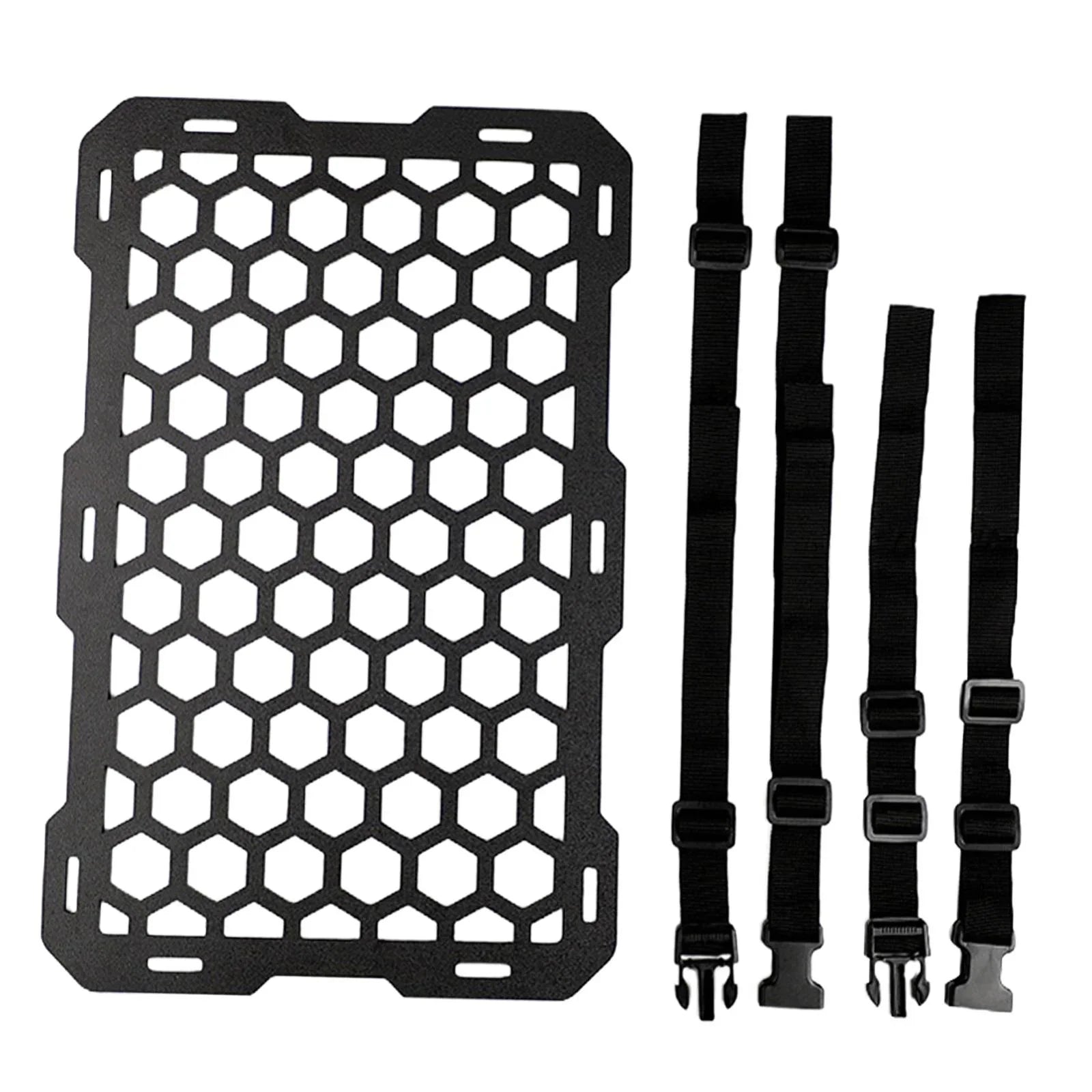 AMLESO Molle Panel for Vehicles Auto Seat Panel Car Interior Accessories Durable Seat Back Organizer for Automotive Attachments