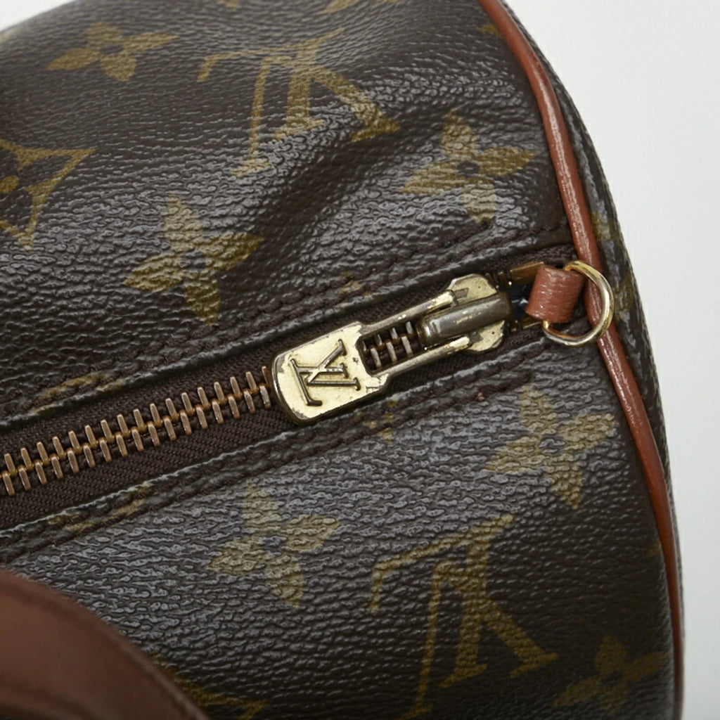 Pre-Owned Louis Vuitton Monogram Papillon 30 (Old) Handbag M51385 Brown PVC Leather Ladies LOUIS VUITTON (Good)