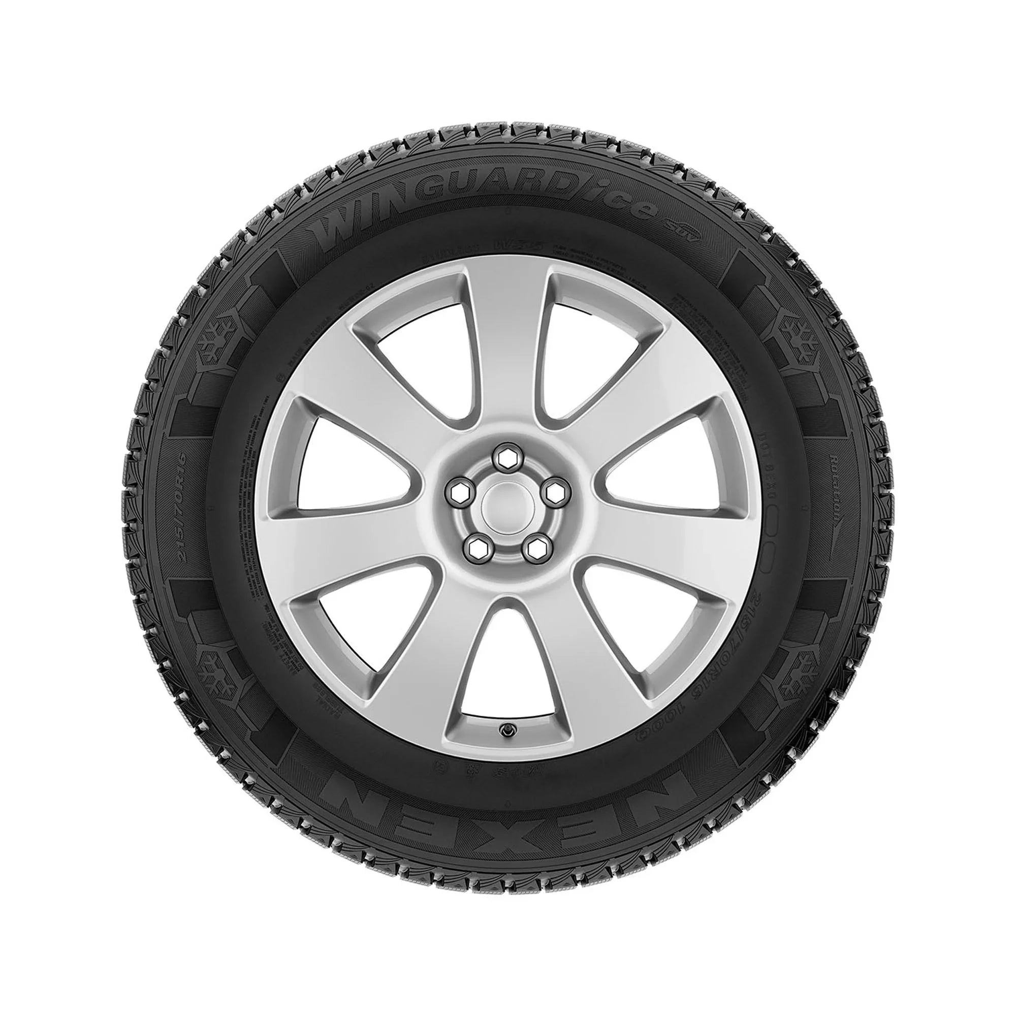 Nexen Winguard Ice SUV Winter 225/60R18 100T Light Truck Tire Fits: 2018-23 Chevrolet Equinox LT, 2017-18 Subaru Outback 3.6R Touring