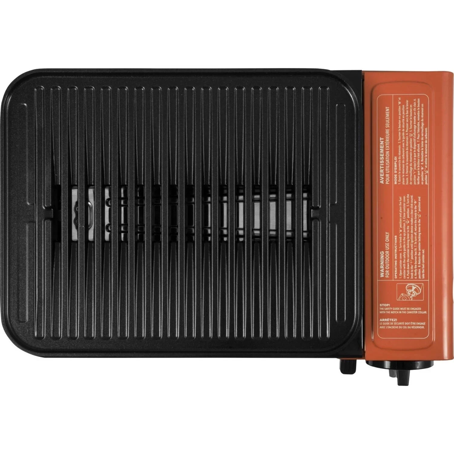 Eureka 2572202 SPRK Portable Butane Camping Grill, 1 Burner, Potters Clay