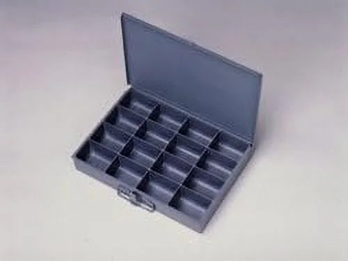 Compartment Box - 13-1/4 X9-1/4 X2" - (16) Compartments - With Fixed Dividers