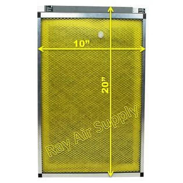 RAYAIR SUPPLY 10x20 Replacement Filter Pads Compatible with MicroPower Guard Air Cleaner (3 Pack)