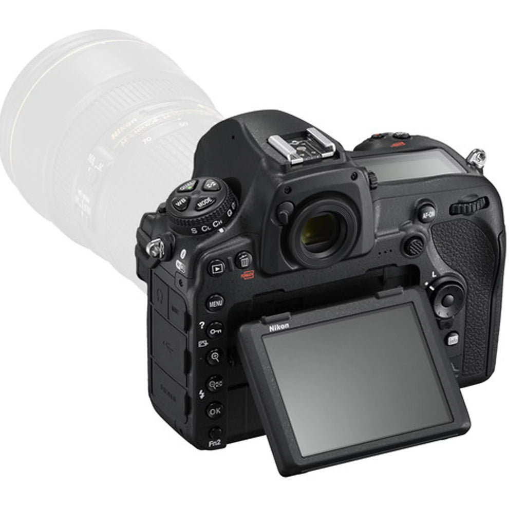 D850 DSLR Camera 45.7 MP Body No Lens- 64GB Extreme Speed Card, LED Always on Light, Tripod,Gripod, Case, and More 30pc Video Bundle