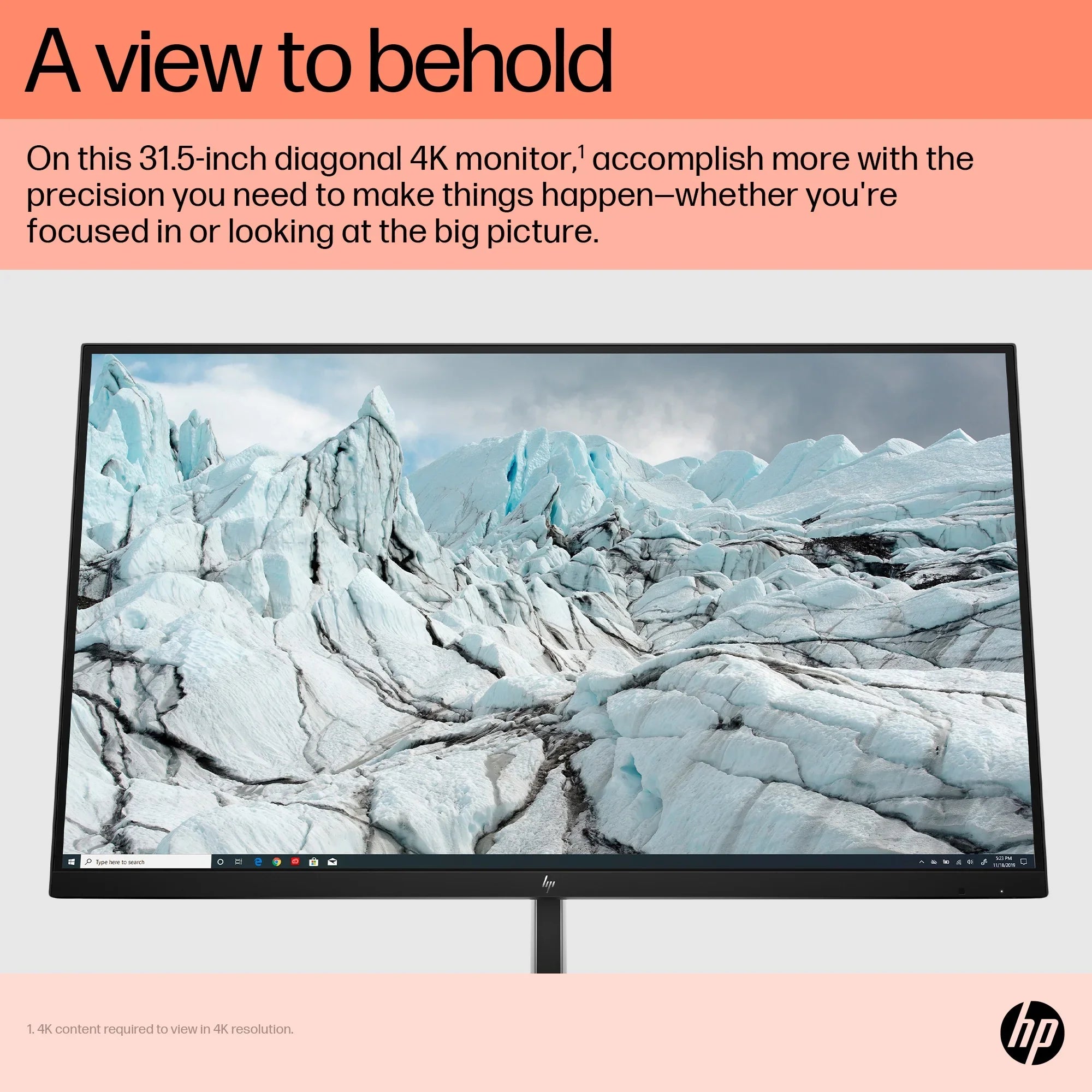 E32k G5 4K USB-C Monitor 31.5" 4K UHD (3840 x 2160) 30-60 Hz