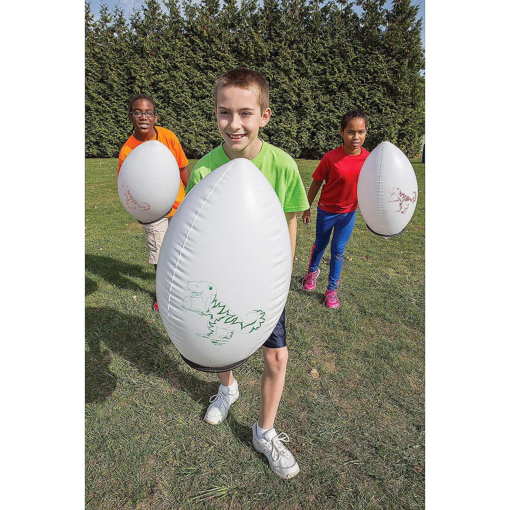 Spectrum™ 20"H Dino Egg and Spoon Set (Set of 6)