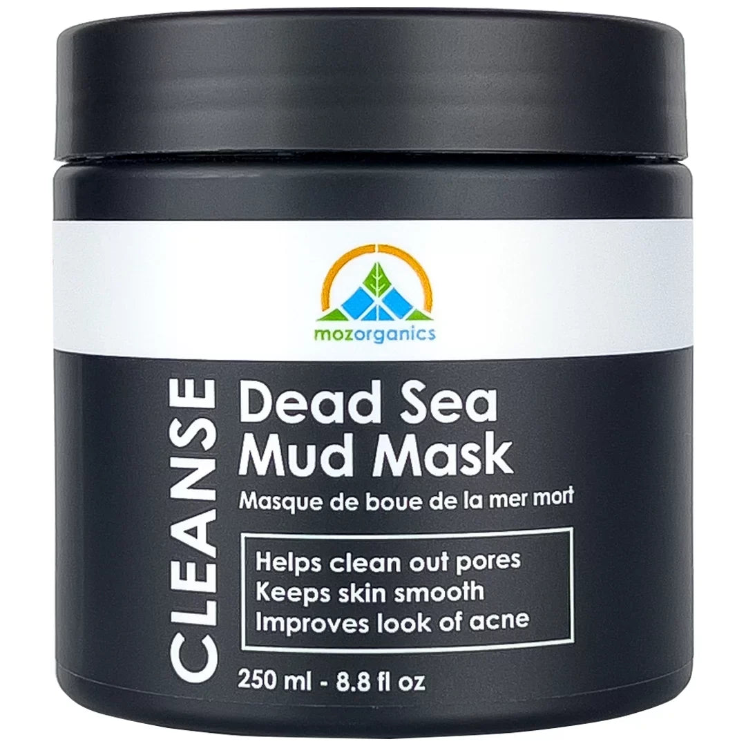 Dead Sea Mud Mask for Face and Body - Best Cleansing Clay for Blackheads, and Clogged Pores (8.8oz.)