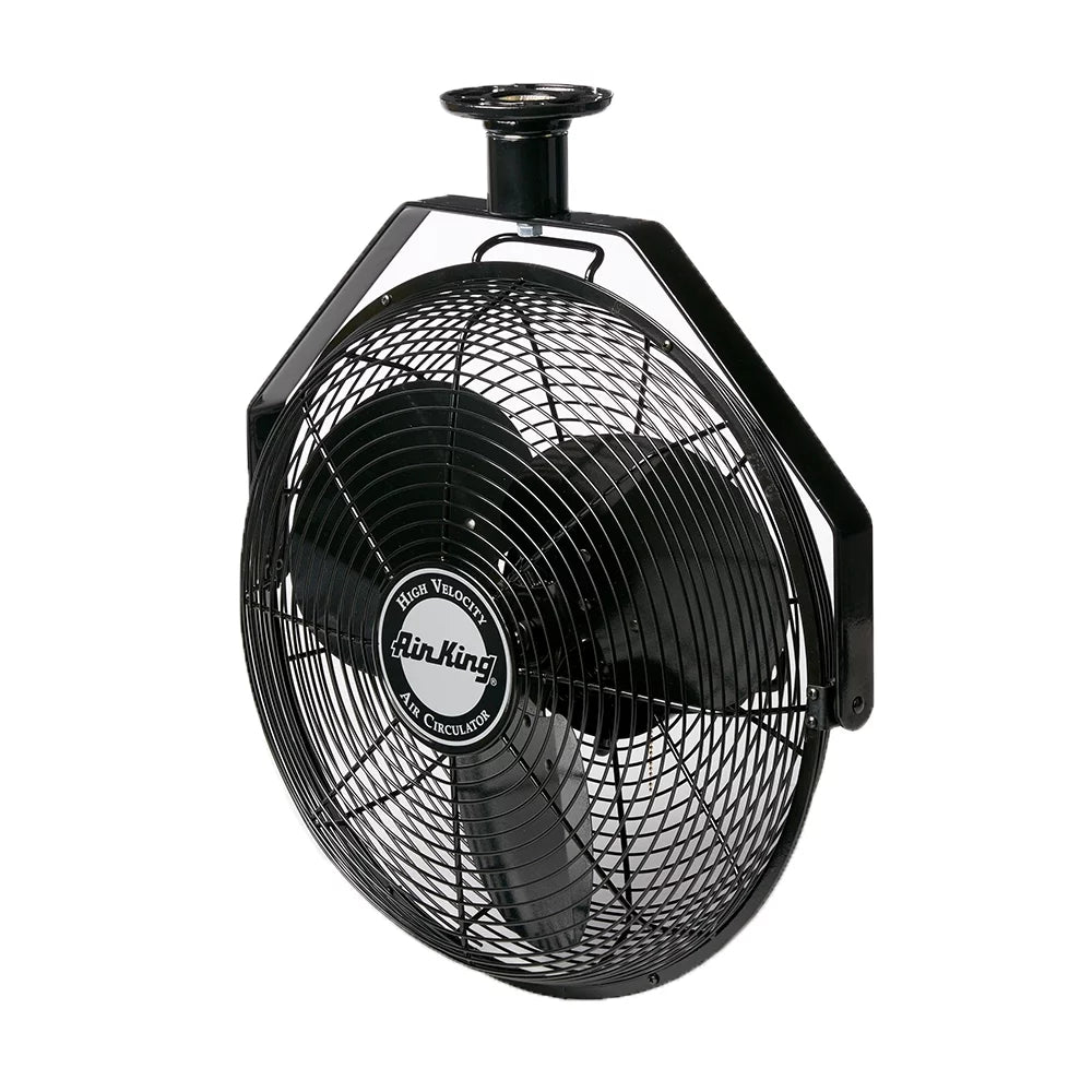 Air King 18" 1/16  Motor 3 Speed Non-OscilLatitudeing Enclosed Ceiling Mount Fan