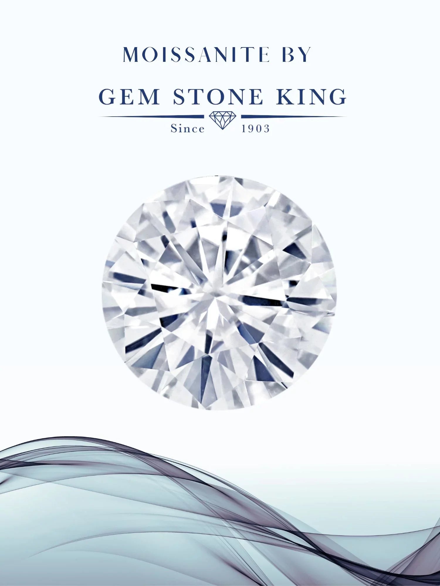 Gem Stone King 18K Yellow Gold PLatitudeed Silver White Created Sapphire Bracelet For Women Set with Moissanite (2.05 Cttw)