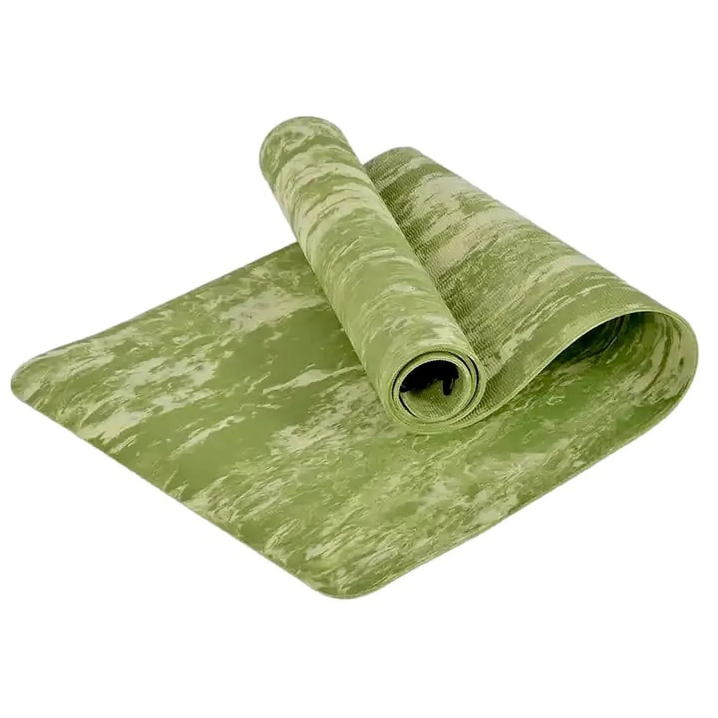 Large Fitccessory Sweat Proof Marble Yoga Mat - 3mm Thick for Home Yoga, PiLatitudees, Stretching, Floor & Fitness Workouts