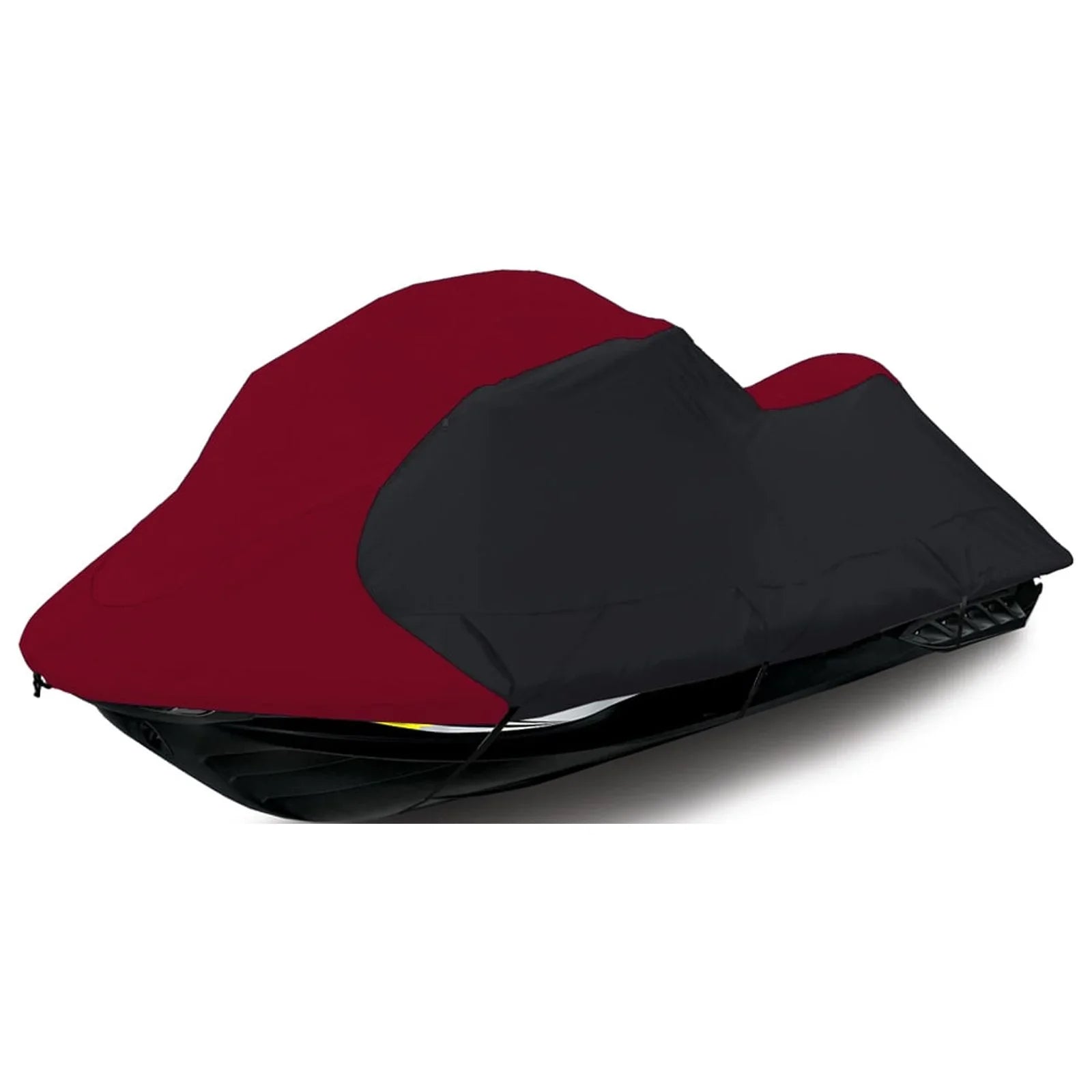 Jetpro Red/Black Jetski Cover Polaris Sea Doo Yamaha Kawasaki Tiger Shark Honda Jet Ski Cover Fits From 136”-145”(3 Seater)…