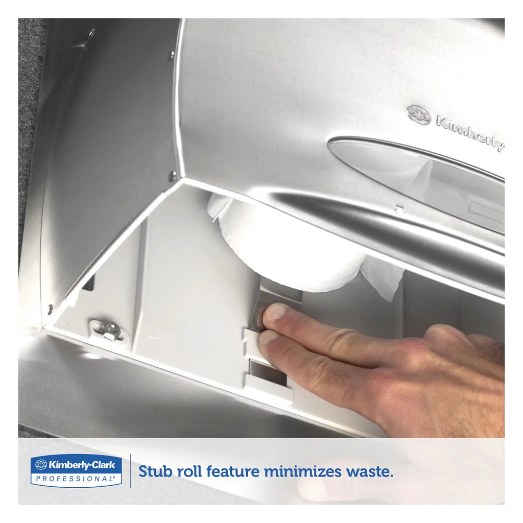 Kimberly-Clark Professional* Omni Roll Towel Dispenser, 10.5 x 10 x 10, Smoke/Gray -KCC09746