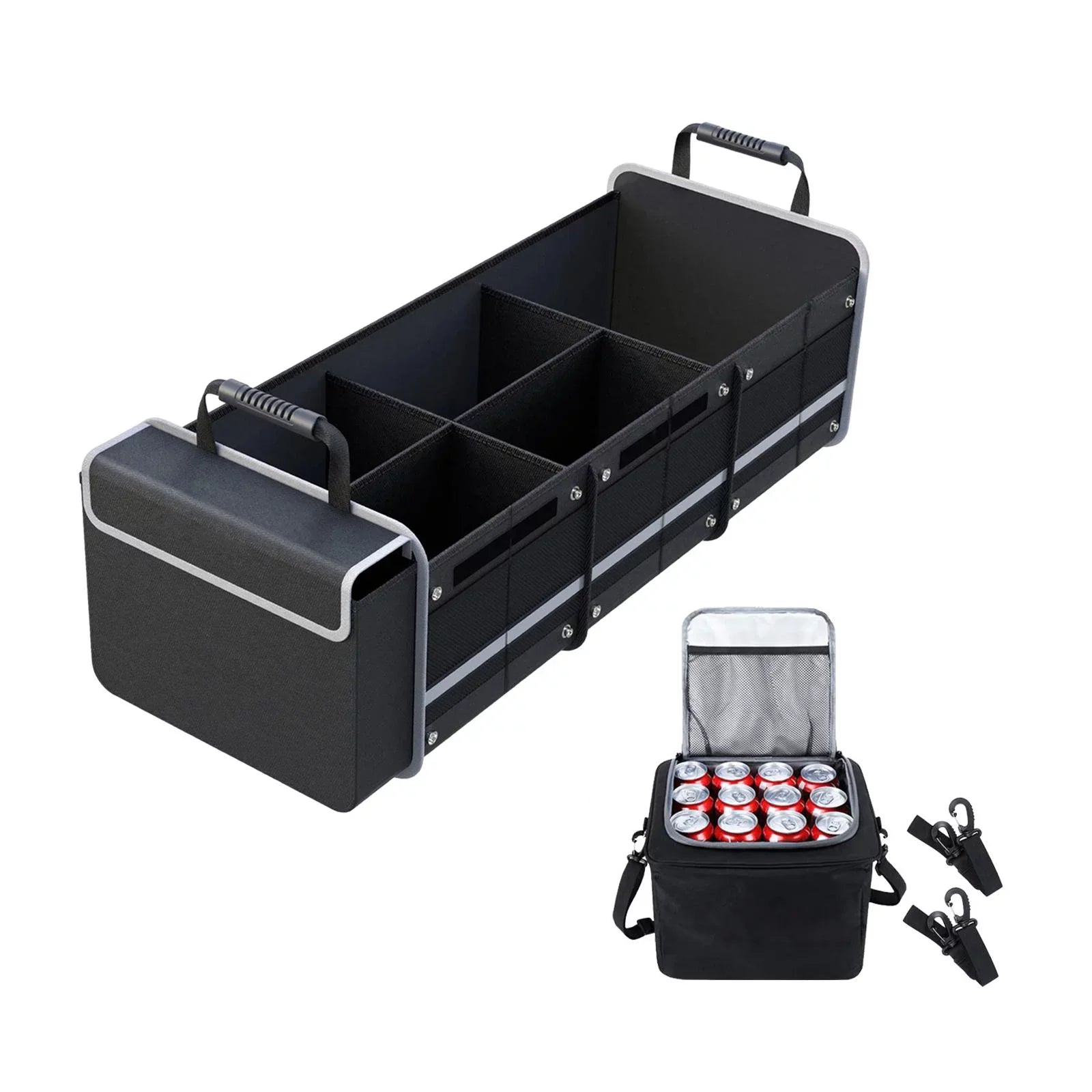 Car Trunk Organizer Waterproof Collapsible Cargo Storage Container for Sedans