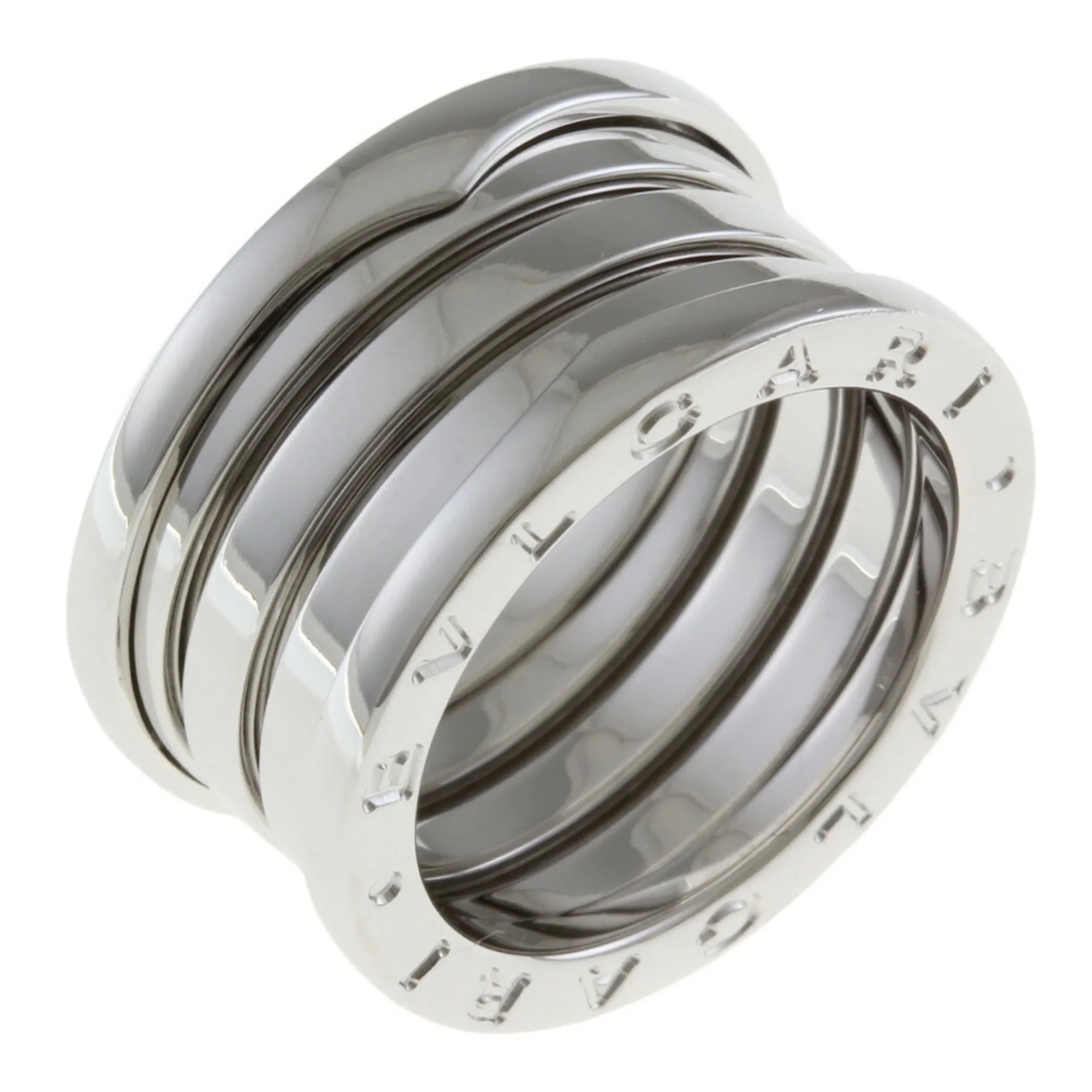 Pre-Owned Bvlgari B-zero.1 B-Zero One 4 Band Ring No. 12 18K Ladies BVLGARI BRJ10000000119403 (Like New)