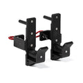Titan Fitness T-3 Series Roller J-Hooks, Rated 1,000 LB Per Pair, Power Rack Attachment, Smooth Barbell Racking