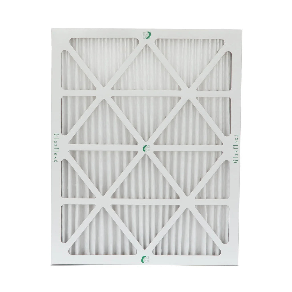Glasfloss ZL 20x24x2 MERV 10 Pleated AC Furnace Air Filters. Box of 4. Exact Size: 19-3/8 x 23-3/8 x 1-3/4