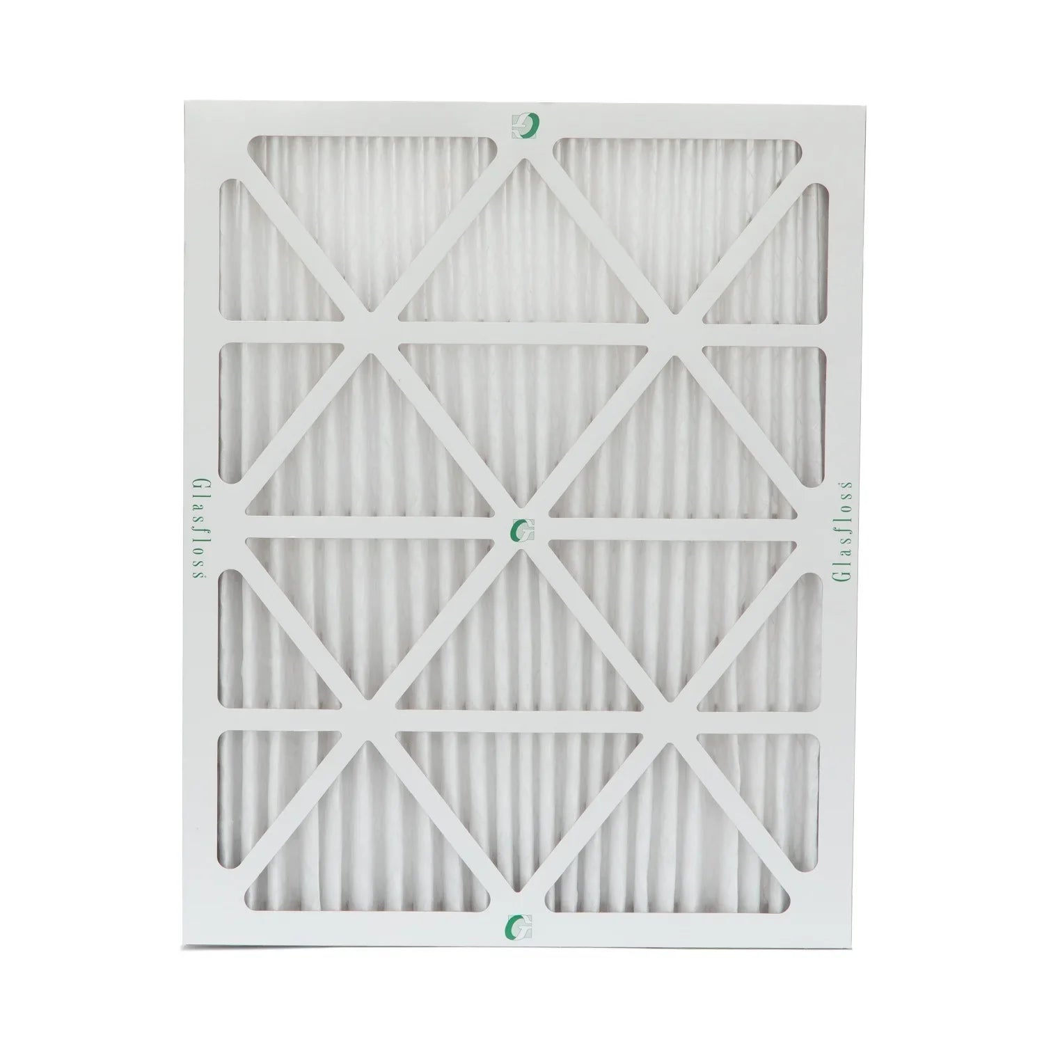 Glasfloss ZL 20x24x2 MERV 10 Pleated AC Furnace Air Filters. Box of 4. Exact Size: 19-3/8 x 23-3/8 x 1-3/4