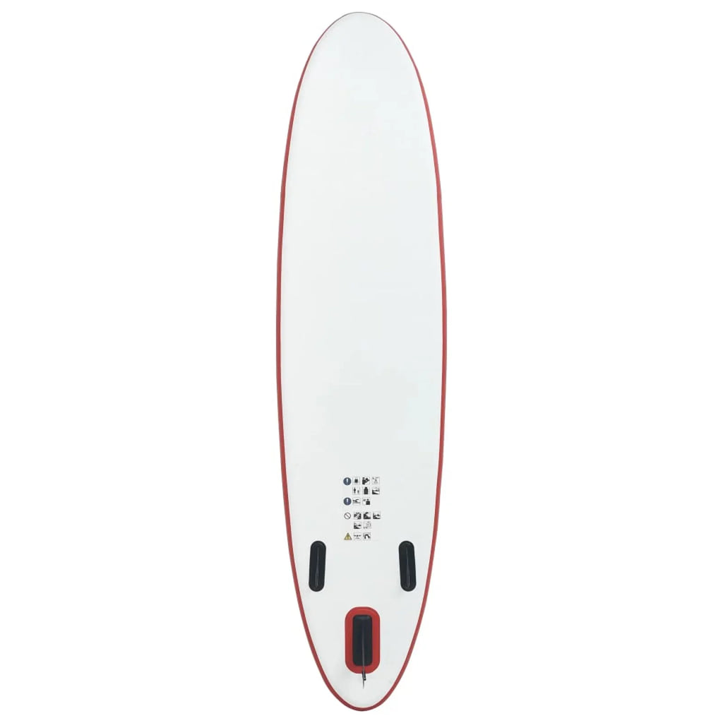 Andoer InfLatitudeable Paddleboard Set Red and White