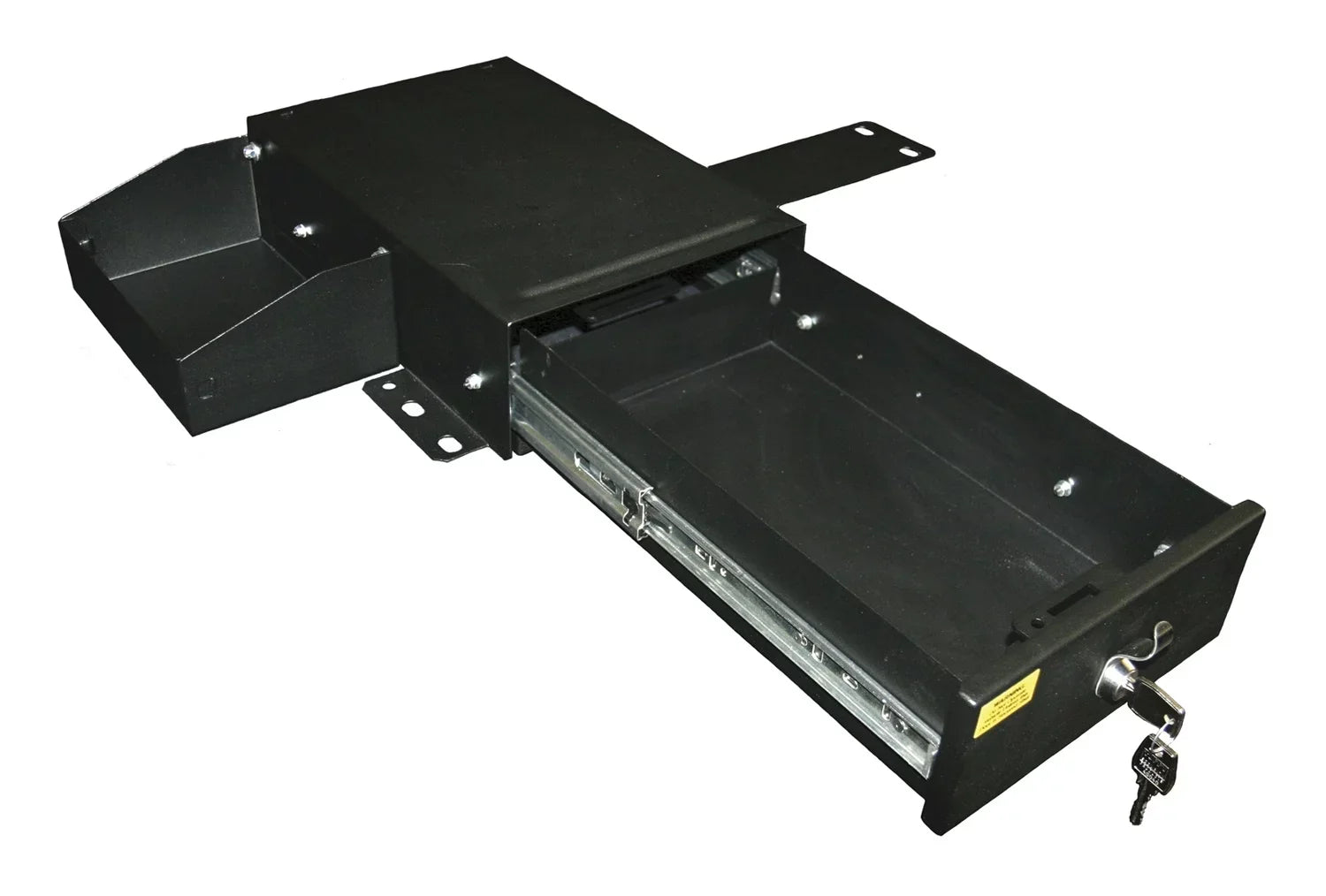 Tuffy Security Products 256-01 Under Seat Drawer - Passenger Side; Black; 1966-1977 Ford Bronco