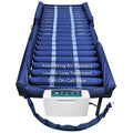 Proheal Low Air Loss Alternating Pressure Air Mattress with Digital Silent Air Pump & Side Perimeter - 36” x 80” x 8/11"