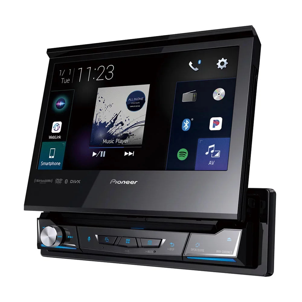 New Pioneer AVH-3500NEX 7" Single-DIN DVD Receiver & Free Bullet Camera