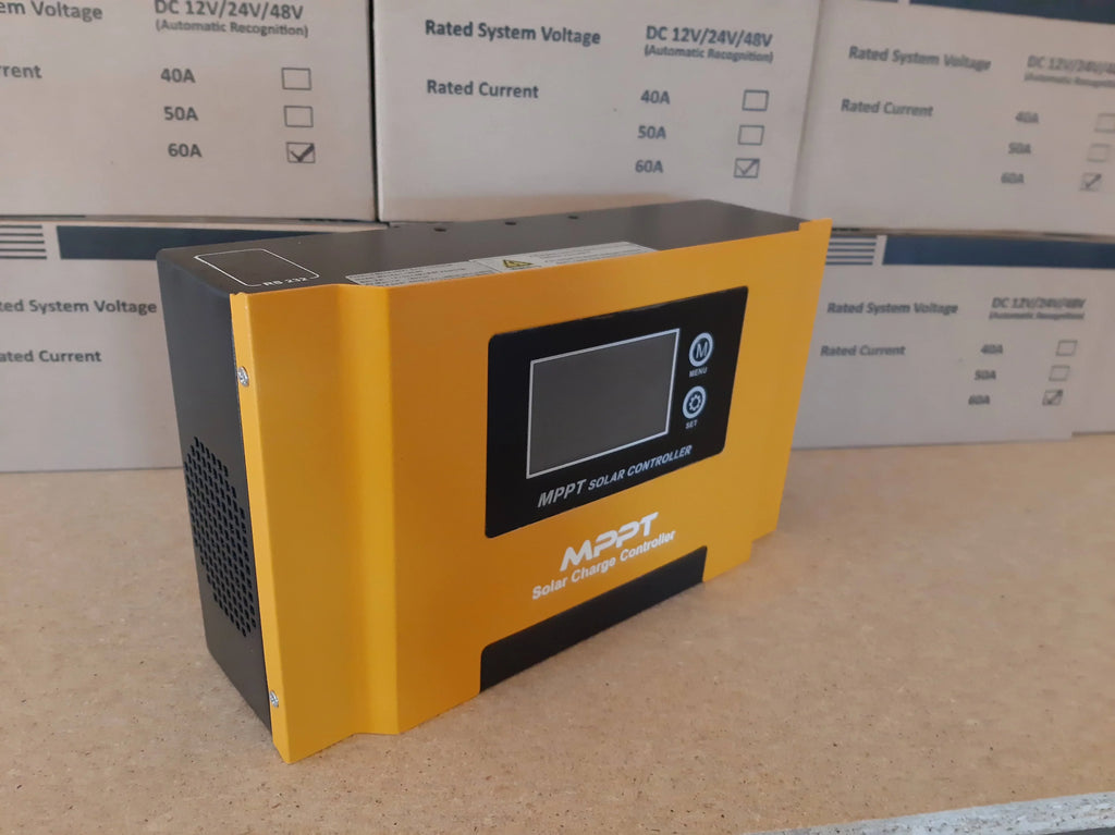 60 Amp MPPT Solar Charge Controller with LCD Display