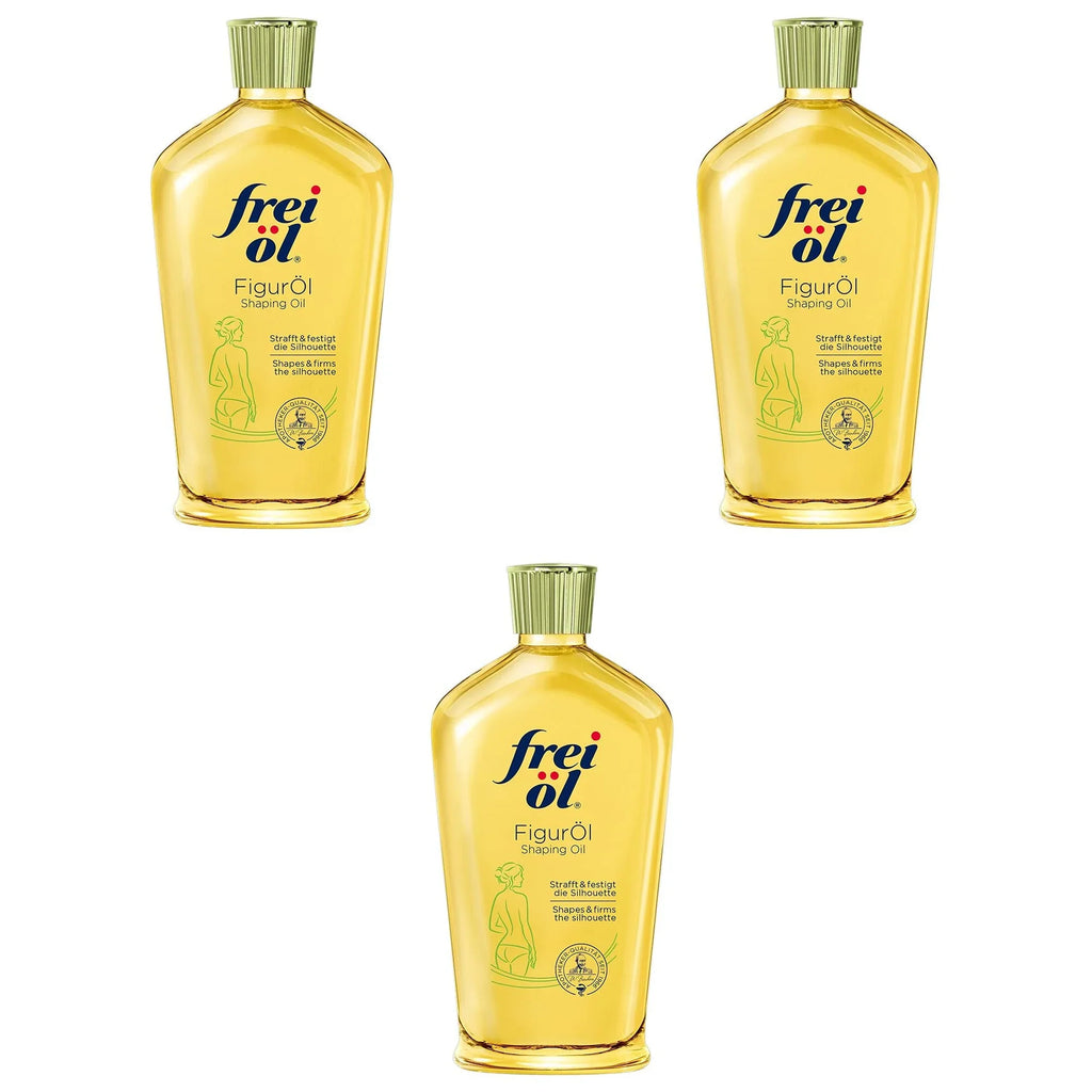Frei Oel Anti-Cellulite Scar & Stretch Mark Reducer Shaping Oil - 125ml (Pack 3)