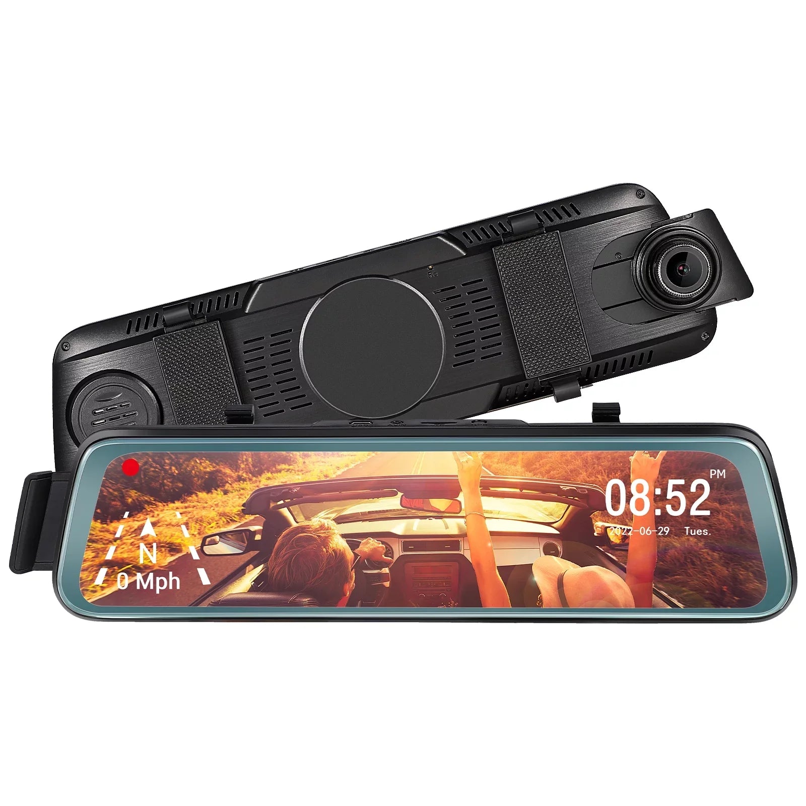 Cheefull Car Backup Camera Driving Backup Camera Monitor 1 SetCamera Dash Recorder 1080P Front and Rear Vehicles Recorder Dash Camera