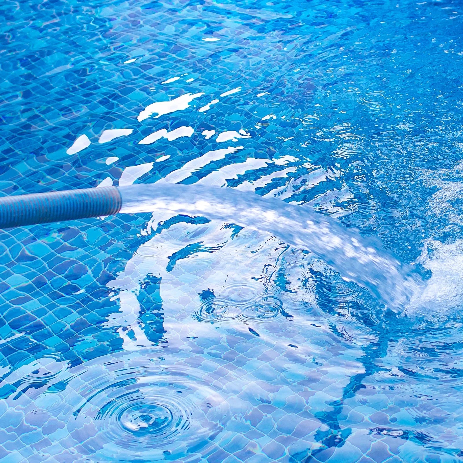 Lightweight Backwash Hose Lay FLatitude Reinforced Discharge PVC Hose 40mm ID 33ft for Swimming Pool