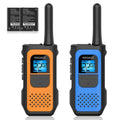 Walkie Talkie, NXGKET Walkie Talkies for Adults Kids, Rechargeable Long Range 2 Way Radios 22 Channel with Li-Ion Battery Gift Set for Family Outdoor(2 Pack)