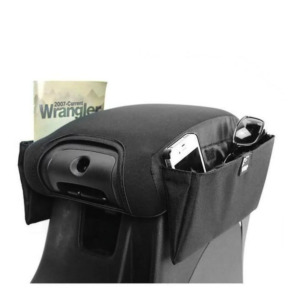 VDP Arm Rest Pad with Storage Pockets 07-C JK Wrangler, 35005 Fits select: 2015-2017 JEEP WRANGLER UNLIMITED, 2012-2014 JEEP WRANGLER