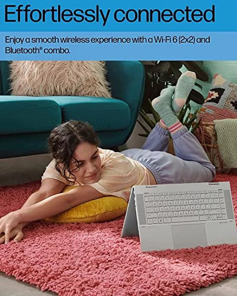 2022 Latest Envy X360 2-in-1 Laptop | 15.6" FHD IPS Touchdisplay | Intel 12-Core i7-1260P | 32GB DDR4 1TB NVMe SSD | WiFi 6 | Thunderbolt4 | HDMI2.1 | Backlit KB | Fingerprint | Windows 11 Home